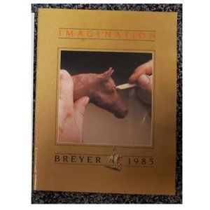 1985 Breyer Dealer Catalog, pencil marks & writing on pages 5, 7- 11, 14…